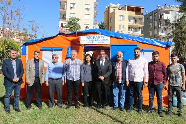  AK Parti'den Kepez'de 'Gönül Çadırı'  