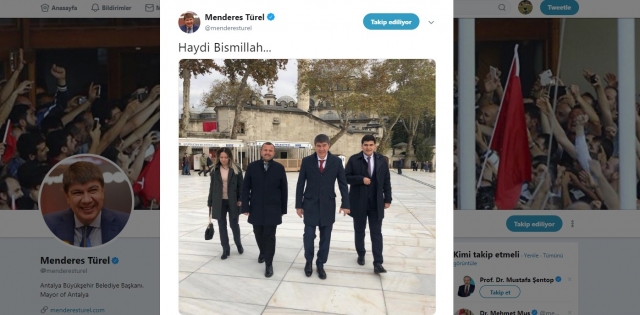  AK Parti'nin Antalya adayı yeniden Menderes Türel oldu  
