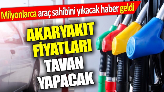  Akaryakıt Fiyatları Alarm Veriyor!