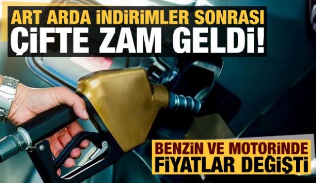 Akaryakıt Fiyatları Gece Yarısı Çifte Zam Aldı: Benzin ve Motorin Fiyatları Arttı