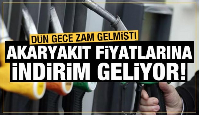 AKARYAKIT FİYATLARINDA DALGALANMA! 