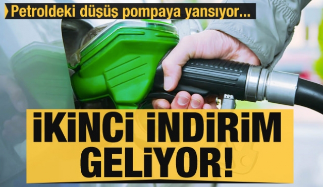 Akaryakıta ikinci indirim geliyor...