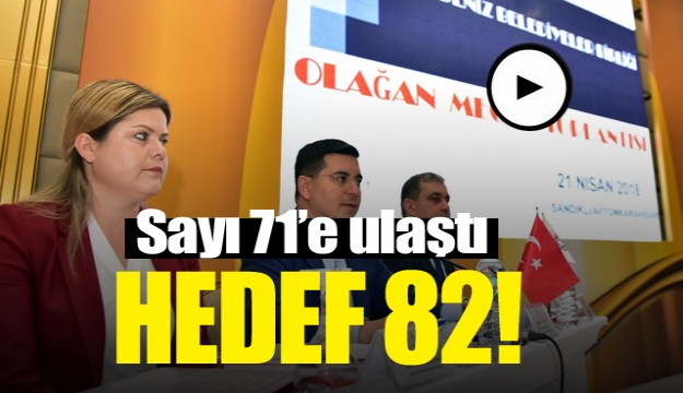 Akdeniz Belediyeler Birliği'nin üye sayısı 71'e ulaştı