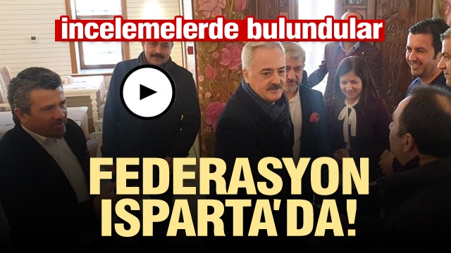 Akdeniz Gazeteciler Federasyonu Temsilcileri Isparta da….