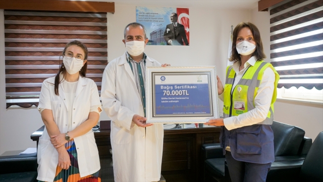 Akkuyu Nükleer AŞ'den sağlık merkezlerine 140 bin liralık destek