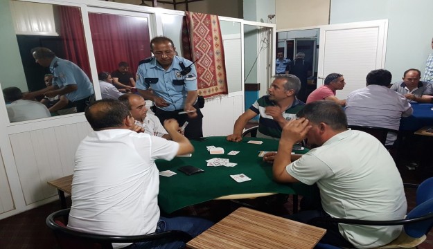 Alanya’da kumar ve tombala uygulaması yapıldı
