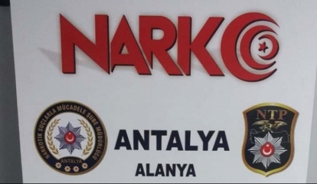 ​Alanya'da uyuşturucu operasyonu