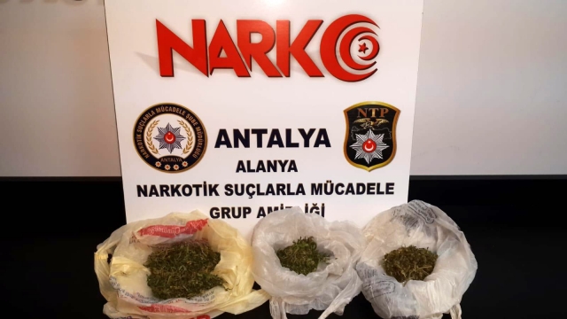 Alanya'da uyuşturucu operasyonu: 1 gözaltı  