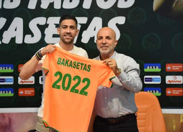Alanyaspor, Anastasios Bakasetas'ı transfer etti 