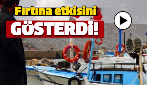 Antalya’da fırtına  hasara neden oldu!