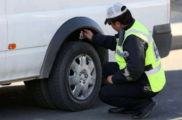 Antalya’da kış lastiği uygulaması