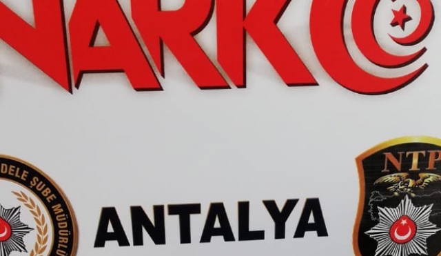 Antalya’da uyuşturucu operasyonu   