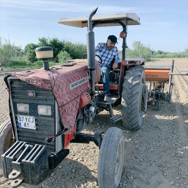 Antalya'da 50 bin dönümde pamuk ekimine başlandı