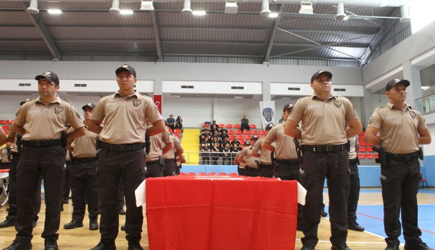 Antalya'da 78 bekçi daha  törenle yemin ederek göreve başladı 