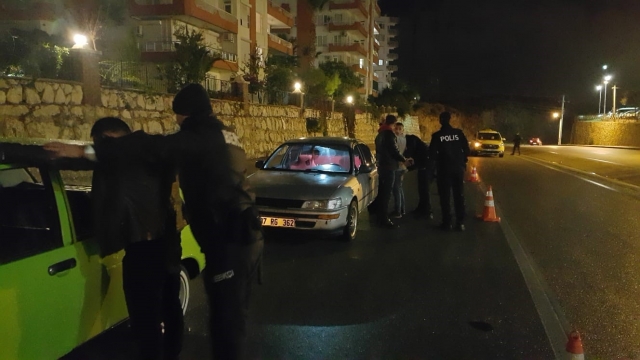 Antalya'da asayiş ve trafik uygulaması  