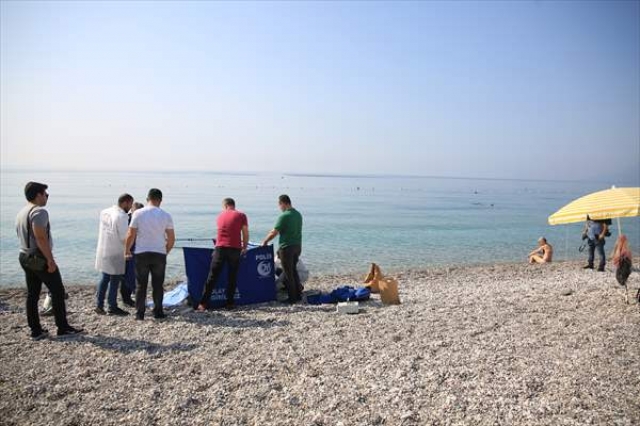 Antalya'da denize giren kişi boğuldu