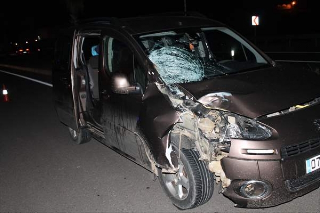 Antalya'da trafik kazası: 1 ölü