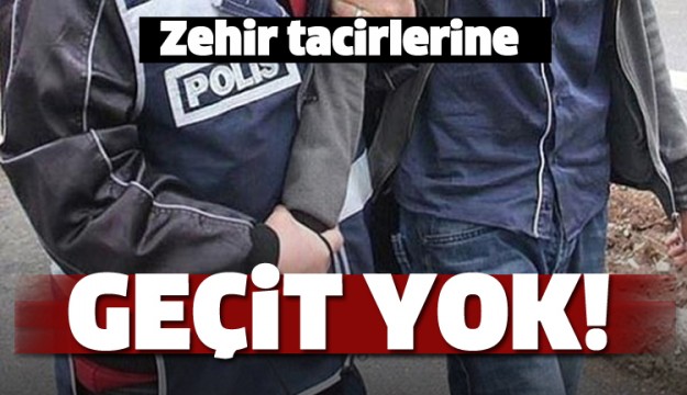 Antalya'da uyuşturucu operasyonları  
