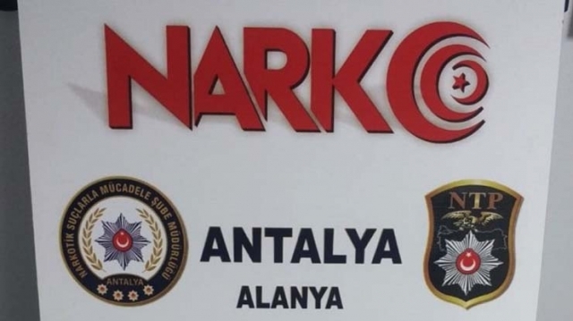 Antalya'da uyuşturucu operasyonu