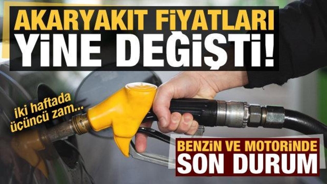 ​Araç Sahipleri Dikkat: Akaryakıta Yeni Zam Geldi!