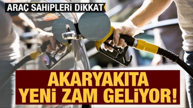  Araç Sahipleri Dikkat: Yeni Bir Benzin Zammı Daha Geliyor