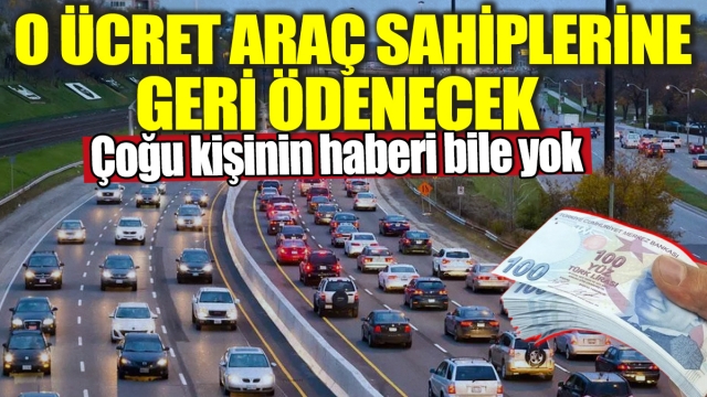 Araç Sahiplerine Müjde