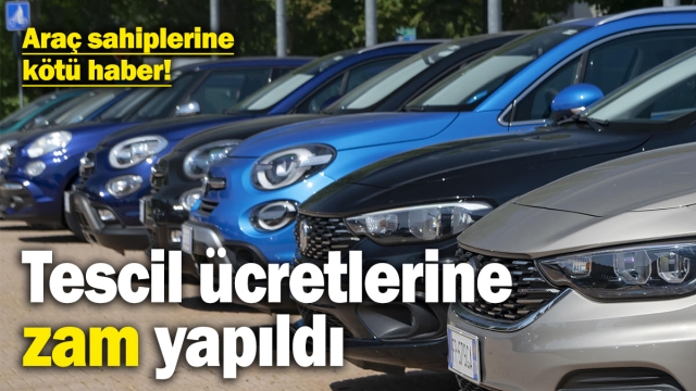 Araç Sahiplerine Zam Şoku