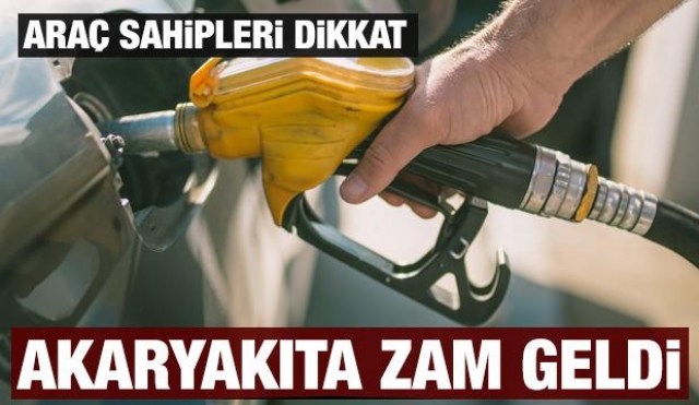 Araç sahiplerini zor günler bekliyor: Benzin fiyatlarına 80 kuruş zam geldi