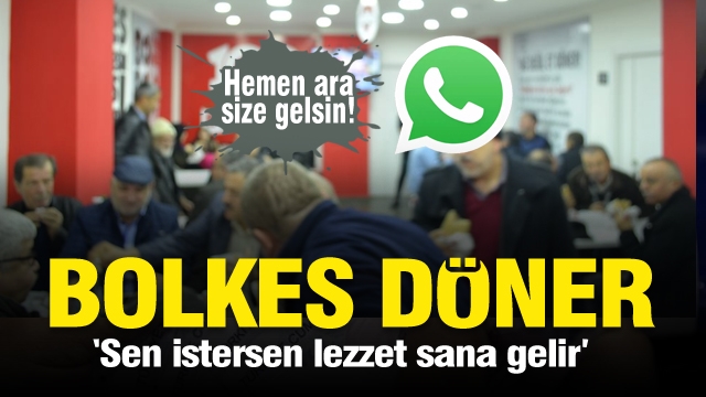 Arayın hemen siparişinizi getirelim: Bolkes Döner Isparta