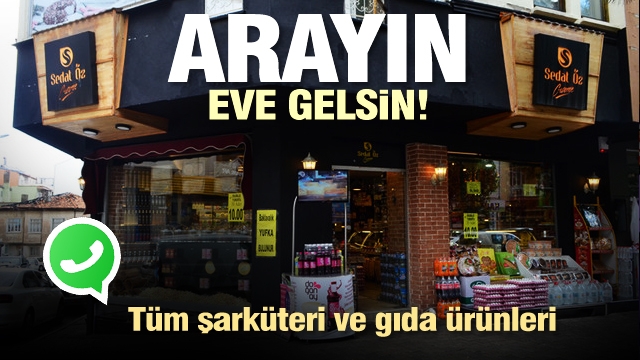 Arayın Siparişiniz Eve Gelsin! Sedat Öz Gurme!