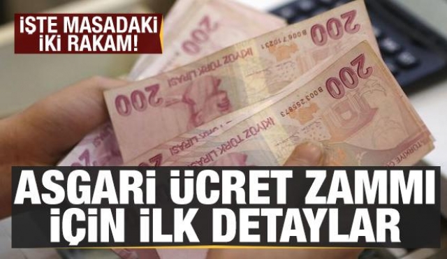 Asgari Ücrete Temmuz Zammı İçin Masadaki İki Rakam!