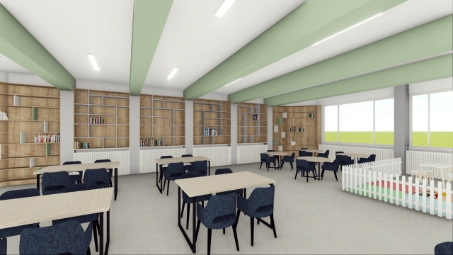 Atabey Mahmut Kıyıcı İlçe Halk Kütüphanesi Yenileme Projesi Tamamlandı