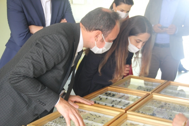 Atabeyde düzenlenen  Böcek biyolojik çeşitlilik  sergisi büyük ilgi topladı