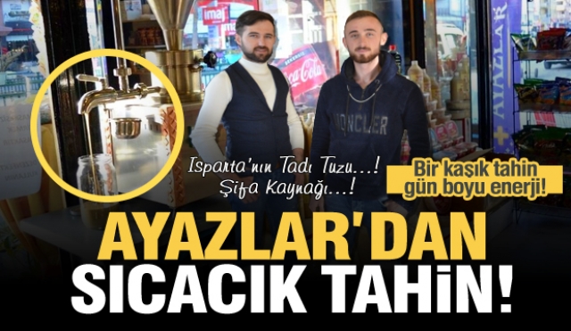 AYAZLAR HELVA'NIN ÜRETTİĞİ ÜRÜNLER SOFRALARI SÜSLÜYOR, TATLANDIRIYOR!