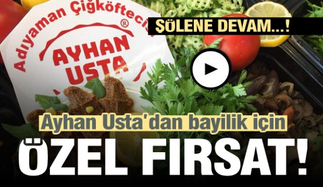 Ayhan Usta Çiğköfte Şöleni devam ediyor...Bayilikler verilecek!