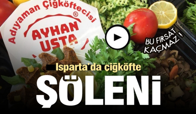 Ayhan Usta Çiğköfteleri lezzeti şölene çevirdi