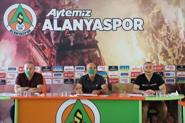 Aytemiz Alanyaspor, Medipol Başakşehir maçı hazırlıklarını sürdürdü