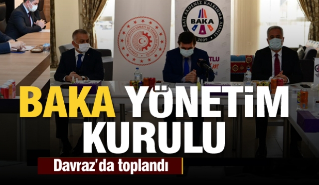 BAKA Toplantısı Isparta'da Davraz’da Yapıldı