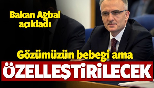 Bakan açıkladı! Özelleştirilecek