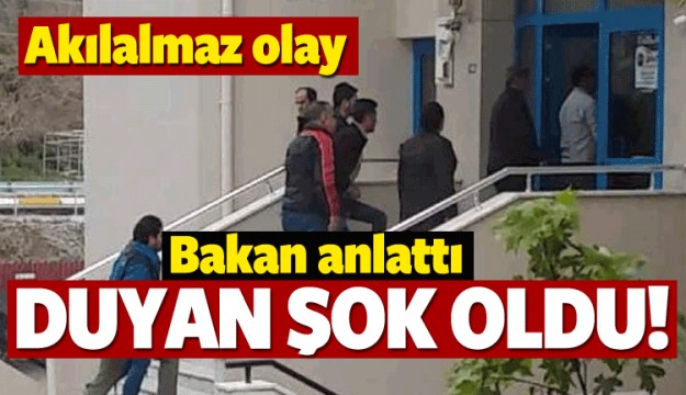 Bakan anlattı, herkes şok oldu