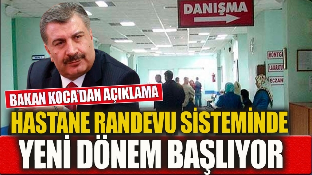 Bakan Koca Açıkladı