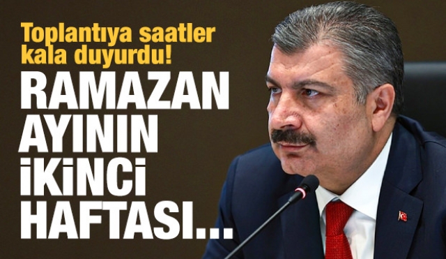 Bakan Koca duyurdu: ''ciddi tedbirler gelebilir!