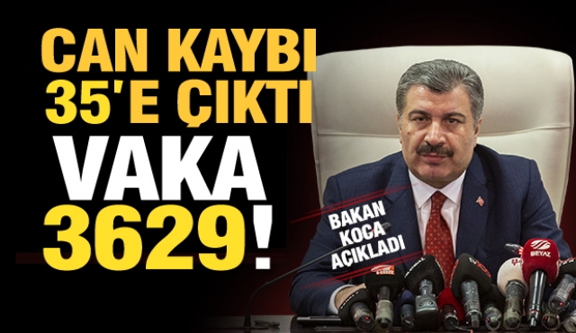 Bakan Koca koronavirüste son rakamı açıkladı!