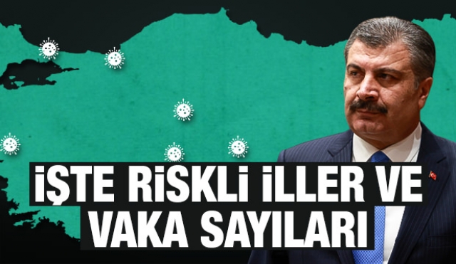 Bakan Koca tek tek açıkladı! İşte riskli iller ve koronavirüs vaka sayıları