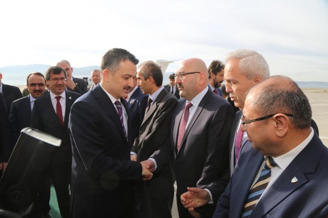 Bakan ve Orman Genel Müdürü Isparta'da