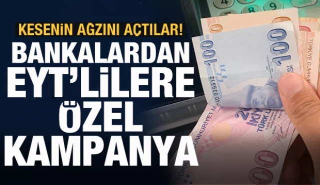 Bankalardan EYT'lilere özel promosyon kampanyası