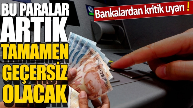 Bankalardan Kritik Uyarı