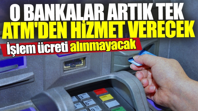 Bankaların Tek ATM Platformu ile Devrim Niteliğinde İşbirliği