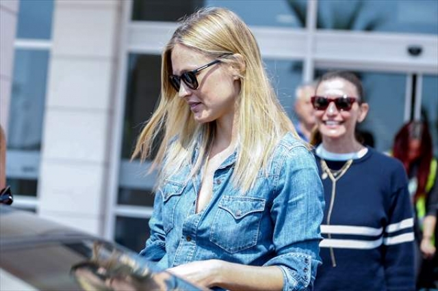 Bar Refaeli, Antalya'ya geldi