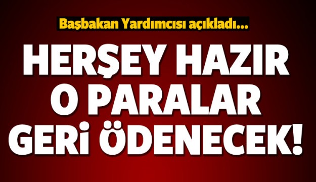 Başbakan Yardımcısı açıkladı: Yeni sistem geliyor